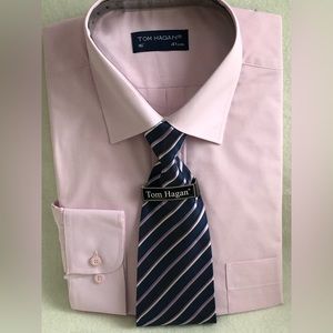 NEW Men’s Dress Shirt & Tie size 16”